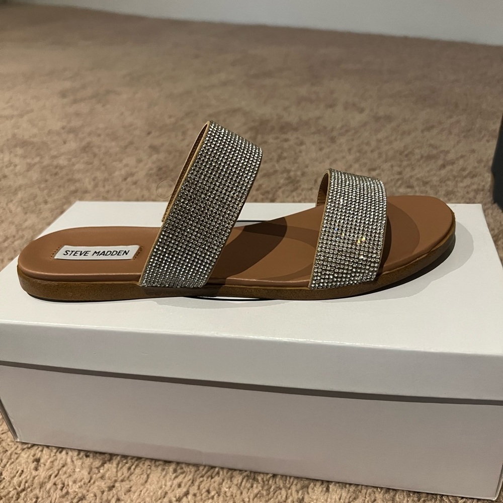 Steve Madden Rhinestone Sandal